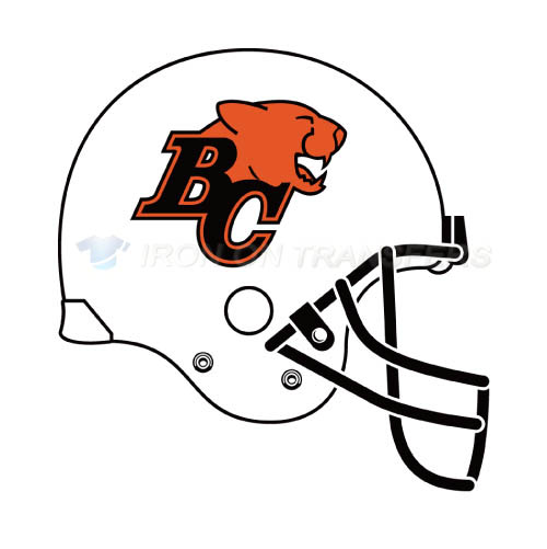 BC Lions Iron-on Stickers (Heat Transfers)NO.7579